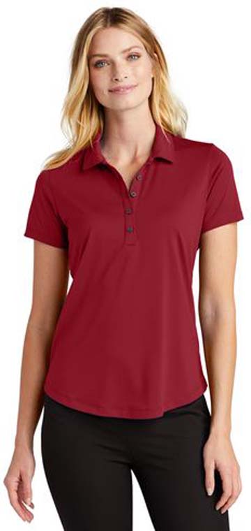 Port Authority Ladies 4.9-ounce 100% Recycled Polyester C-FREE Snag-Proof Short Sleeve Polo Shirt
